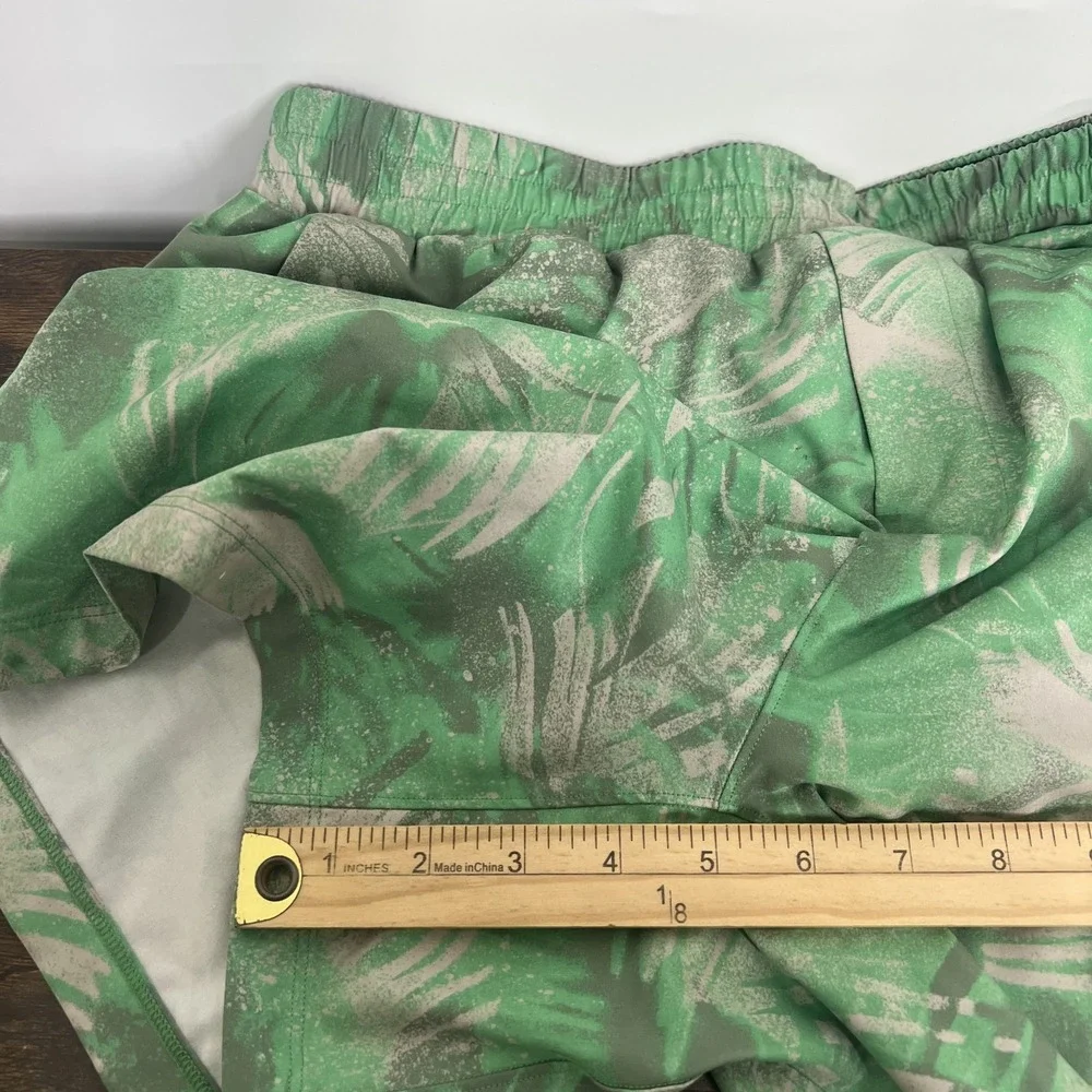 Lululemon Channel Cross Swim Shorts Mens L Palm 5
